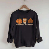 Cozy Autumn Sweater Weather Sweatshirt