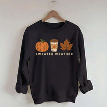 Cozy Autumn Sweater Weather Sweatshirt