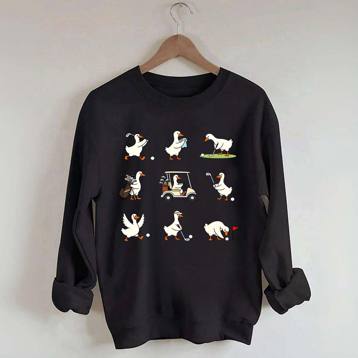 Funny Golf Goose Sweatshirt