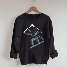 Funny Snowboarder Gifts Sweatshirt
