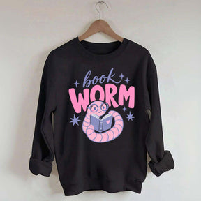 Book Worm Trendy Reading Sweatshirt