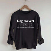 Dogtrovert Definition Lover women Sweatshirt
