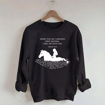 Christ Horse Religous Sweatshirt