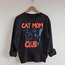 Funny Cat Mama Sweatshirt