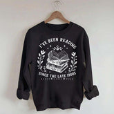 Reading Floral Book Club Reader Sweatshirt