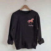 Custom Girl Horse Sweatshirt