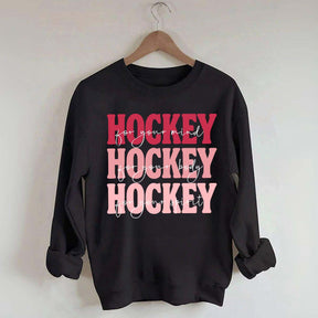 Hockey For Your Mind Motivational Sweatshirt