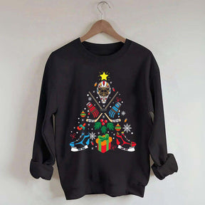 Sport Xmas Hockey Christmas Sweatshirt