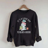 It's A Good Day To Read Pig Elephant Sweatshirt