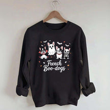 Fall French Bulldog Halloween Sweatshirt