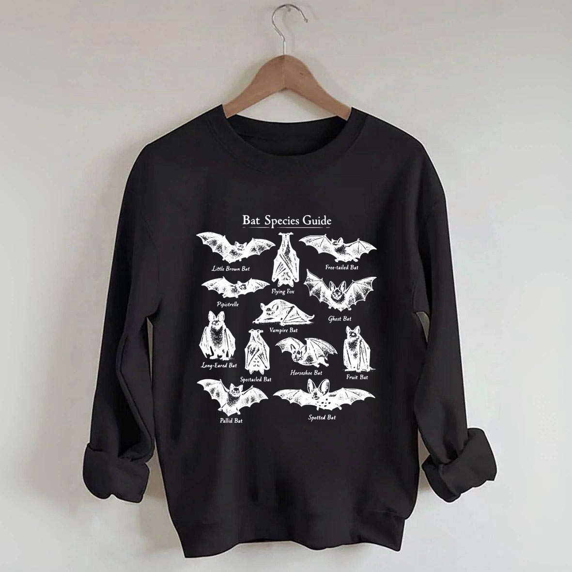 Retro Science Goth Nature Lover Biology Sweatshirt