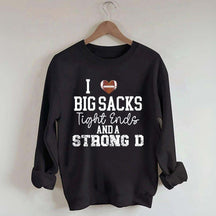 Football lover Mom Sweatshirt
