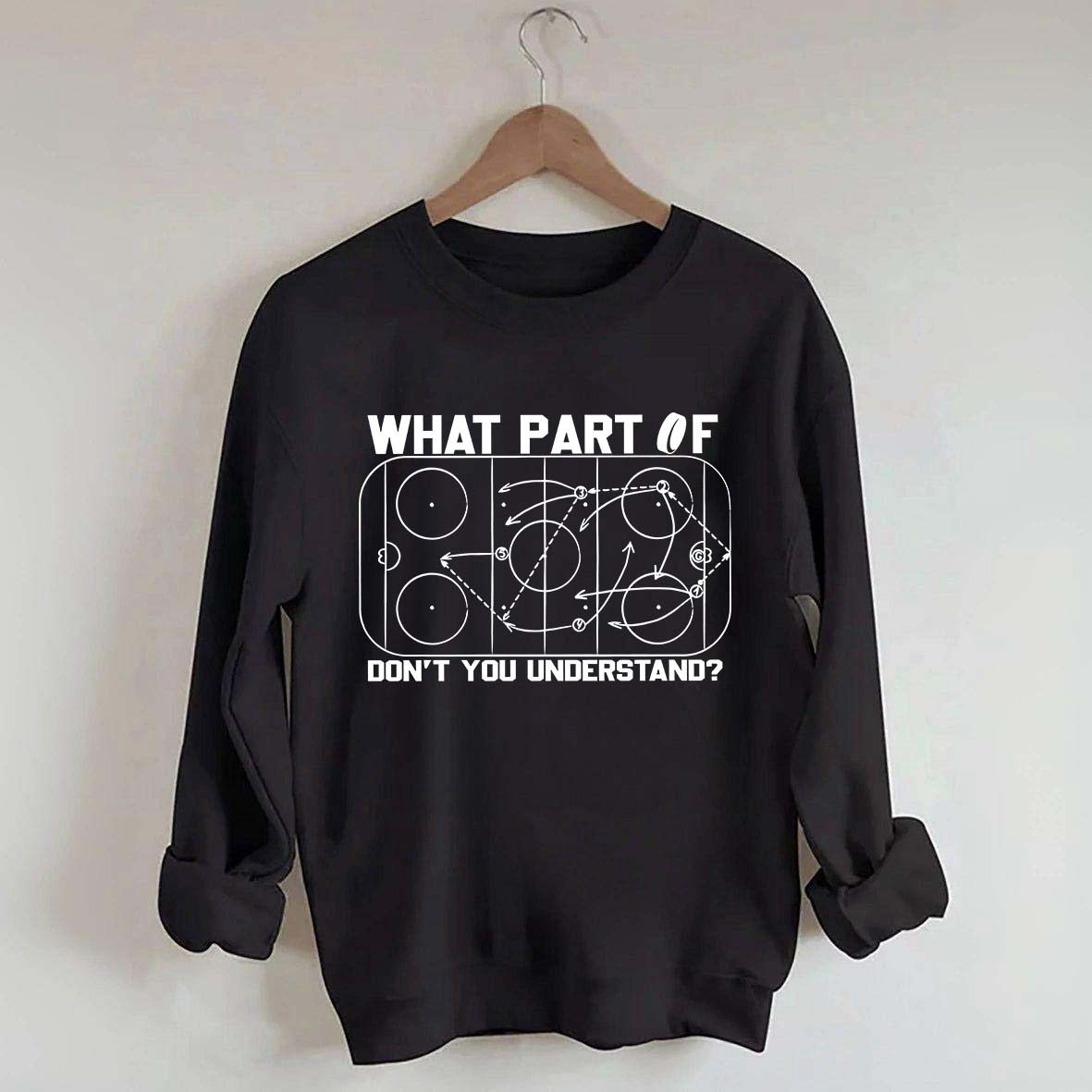 Hockey Coach Roster Sweatshirt