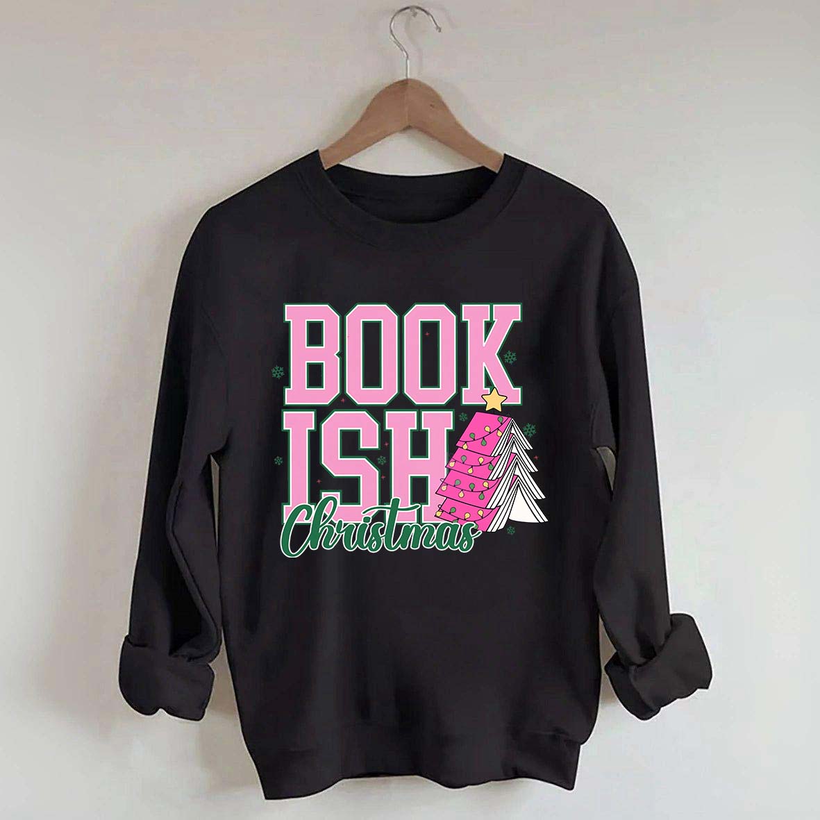 Bookish Christmas Cute Sweatshirt