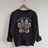 All You Need Is Love And A Dog Floral Sweatshirt