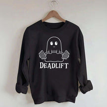 Cute Deadlift Ghost Sweatshirt
