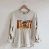 Howdy Christmas Gingerbread Man Sweatshirt