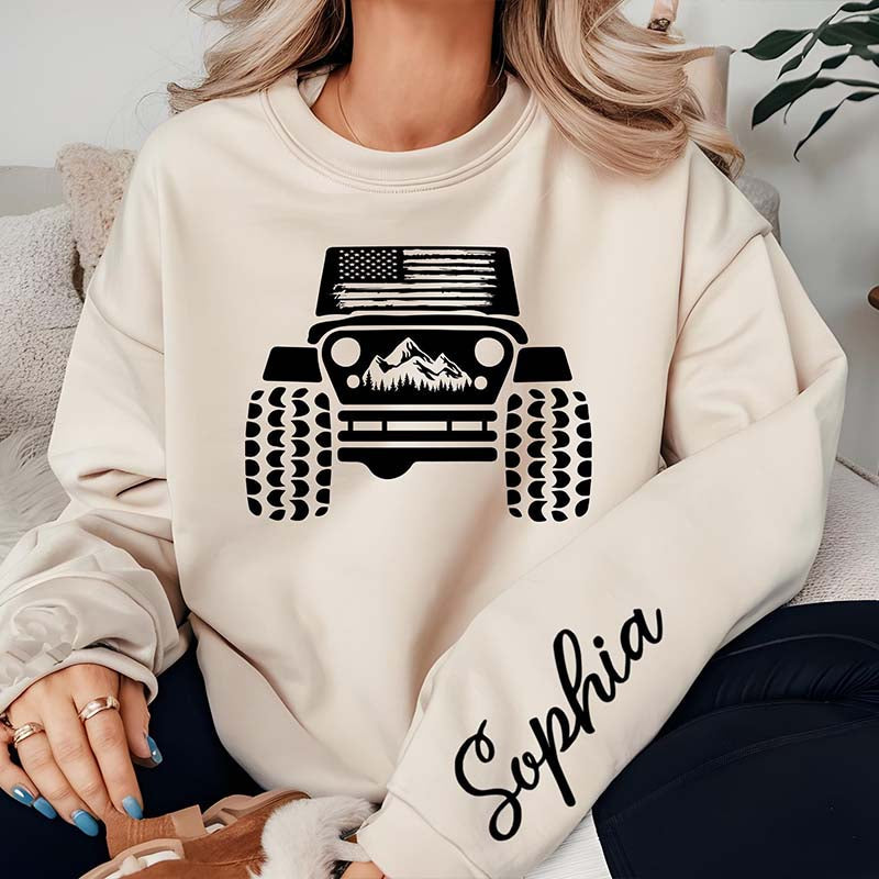 Personalized American Off Road Sweatshirt