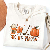 Fall Tis The Season Hockey T-Shirt
