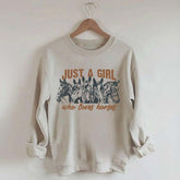 Just A Girl Who Loves Horses Sweatshirt