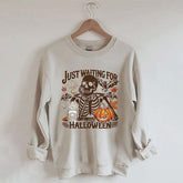 Just Waiting For Halloween Sweatshirt