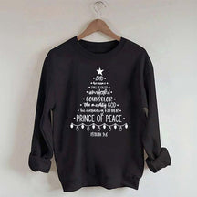 Christmas Religious Tree Sweatshirt
