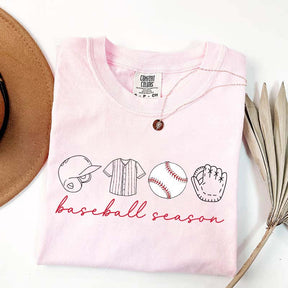 Game Day Cut Baseball Season T-Shirt