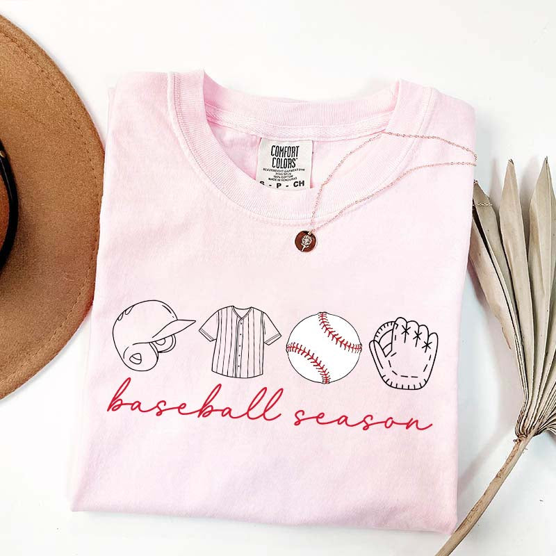 Game Day Cut Baseball Season T-Shirt