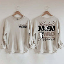 Volleyball Mom My Wallet is Empty Sweatshirt