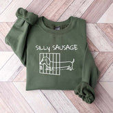Silly Dachshund Dog Sweatshirt