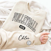 Personalized Volleyball Mom Sweatshirt