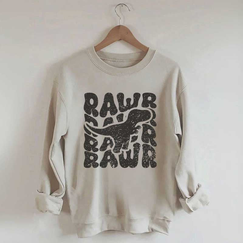 Rawr Dinosaur Sweatshirt