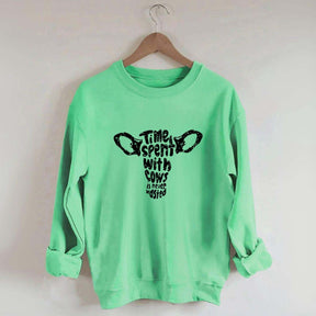 Farm Girl Cow Life Sweatshirt
