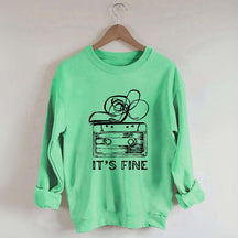 Retro Cassette Tape 90s Music Sweatshirt
