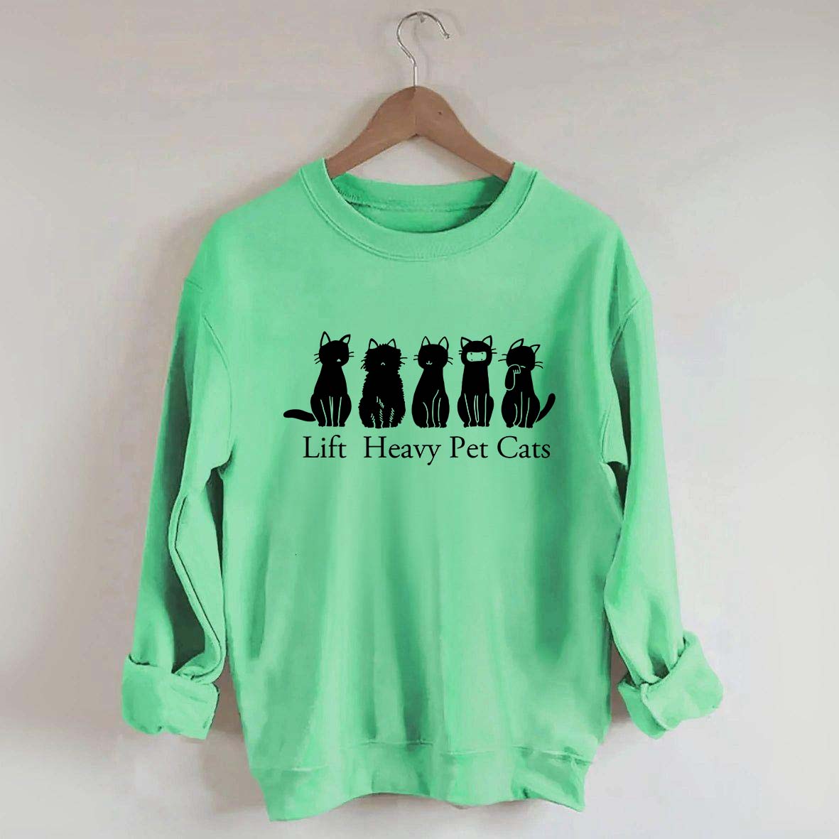 Lift Heavy Pet Cat Gym Sweatshirt
