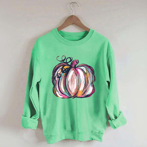 Watercolor Pumpkin Sweatshirt