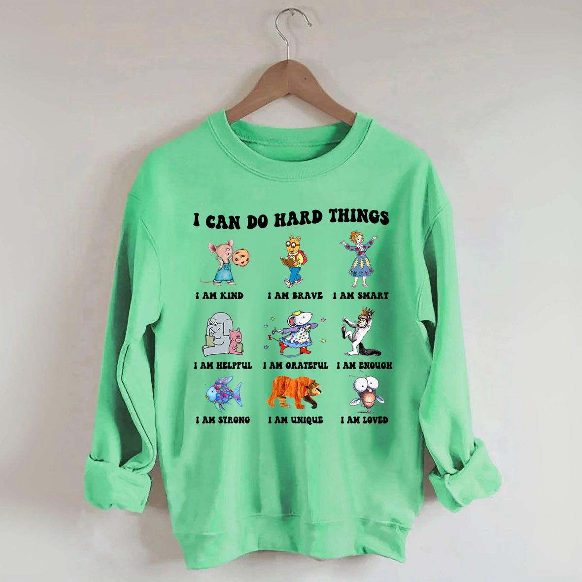Read Aloud Book Character Sweatshirt