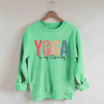 Yoga Is My Therapy Sweatshirt