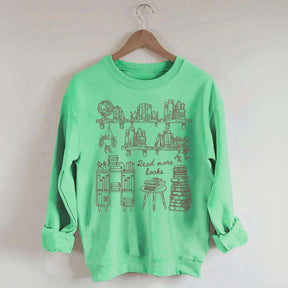 Read More Books Teacher Sweatshirt