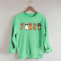Cute Wiener Dog Halloween Dachshund Sweatshirt