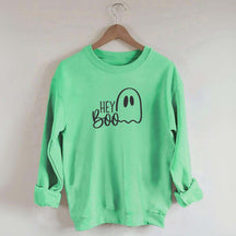 Cute Hey Boo Halloween Sweatshirt
