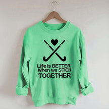 Field Hockey Mom Fan Sweatshirt
