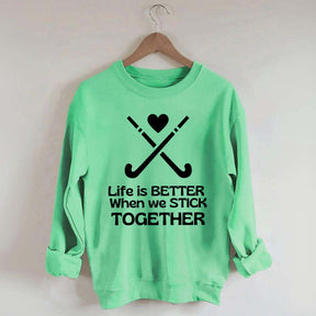 Field Hockey Mom Fan Sweatshirt