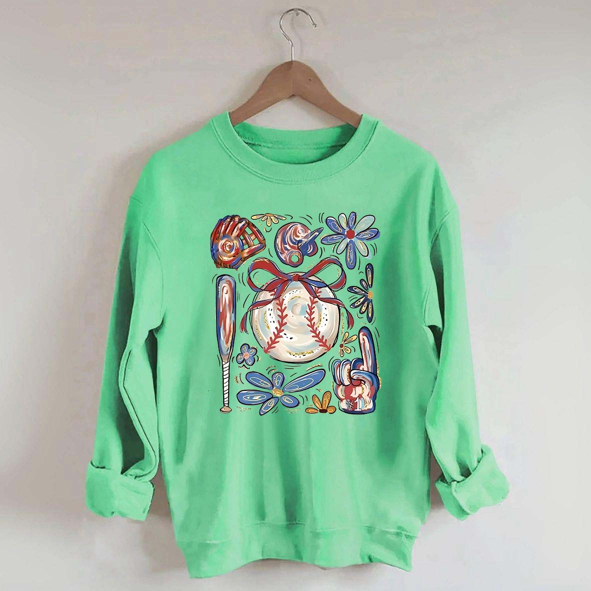 Baseball Tis The Season Sweatshirt