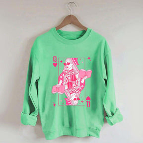 Retro Bookish Queen Sweatshirt