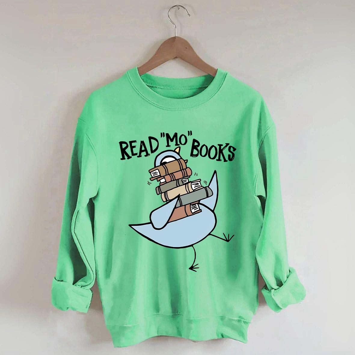 Funny Read More Books Sweatshirt