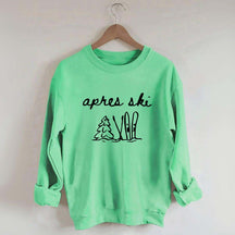 Cozy Winter Apres Ski Sweatshirt