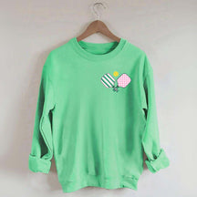 Cute Preppy Pickleball Sweatshirt