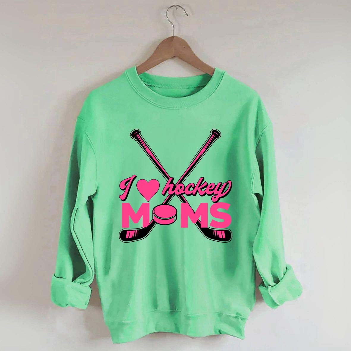 I Love Hockey Moms Sweatshirt