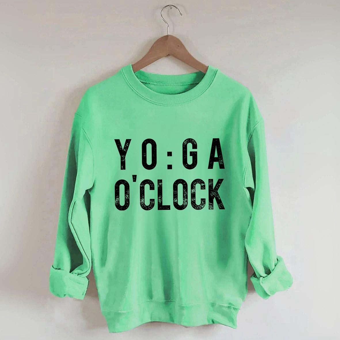 Yoga O'clock Funny Sweatshirt